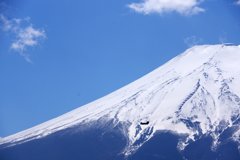 富士山とチヌーク