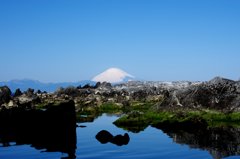 荒崎 富士山