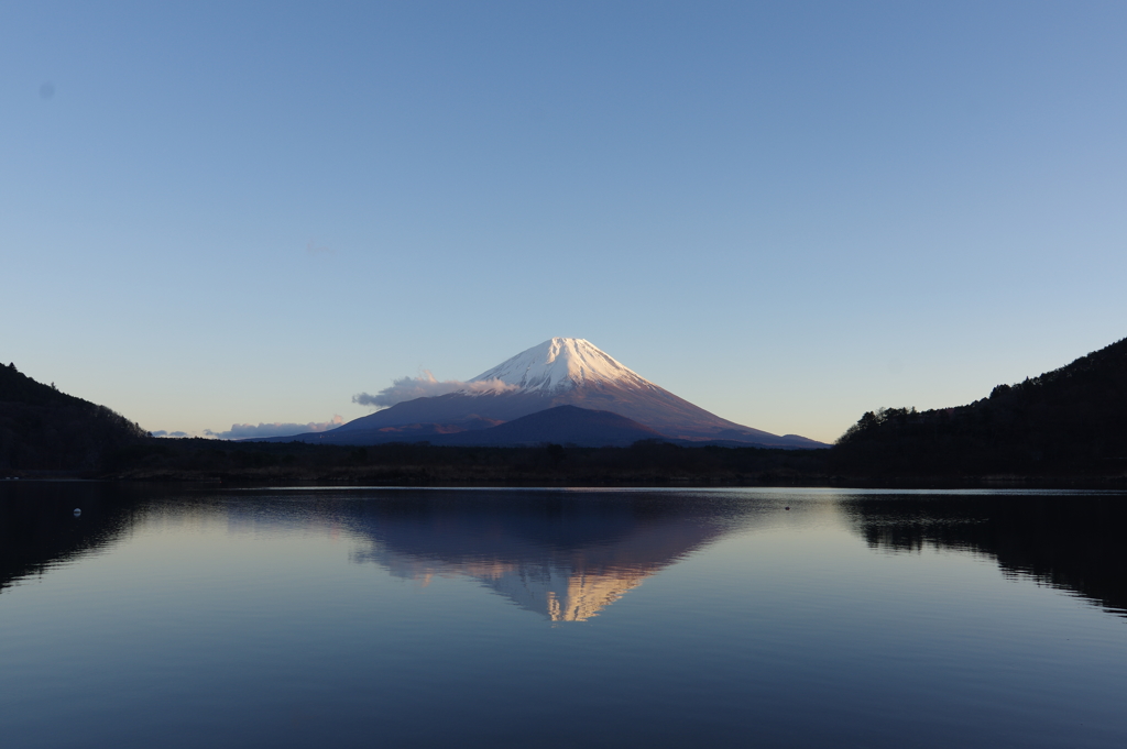 逆さ富士精進湖