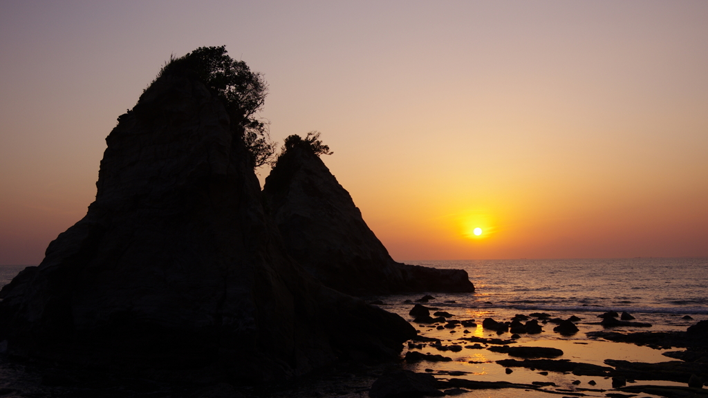 法華崎夕刻②