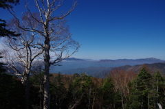 白根山天空の足場