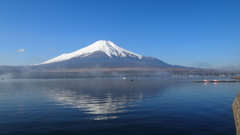 山中湖逆さ冨士