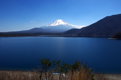 本栖湖から
