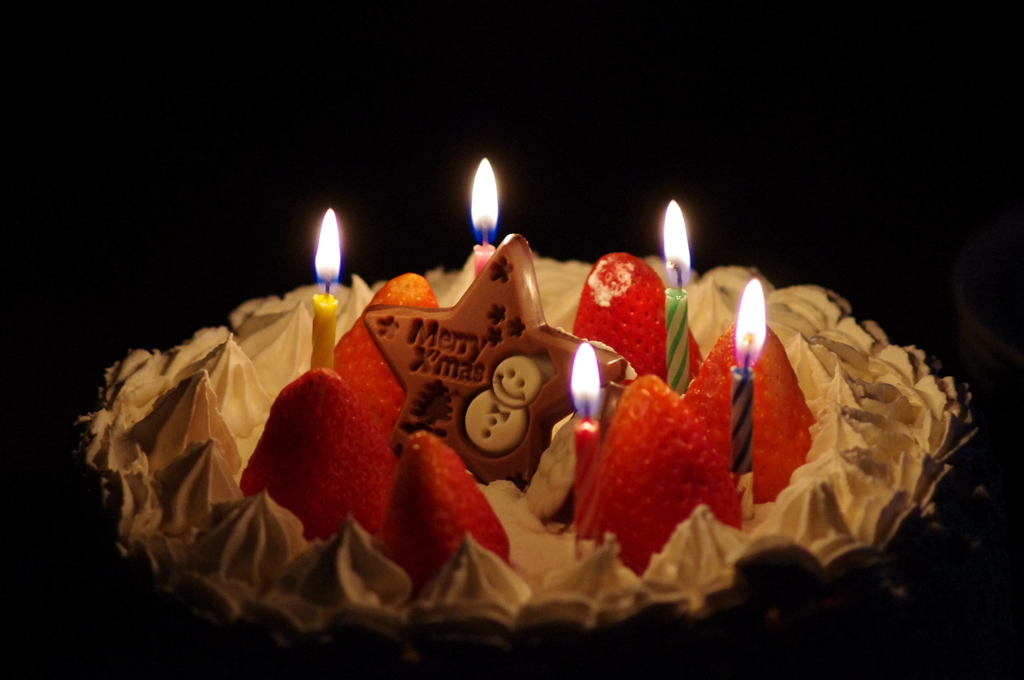 手作りクリスマスケーキ