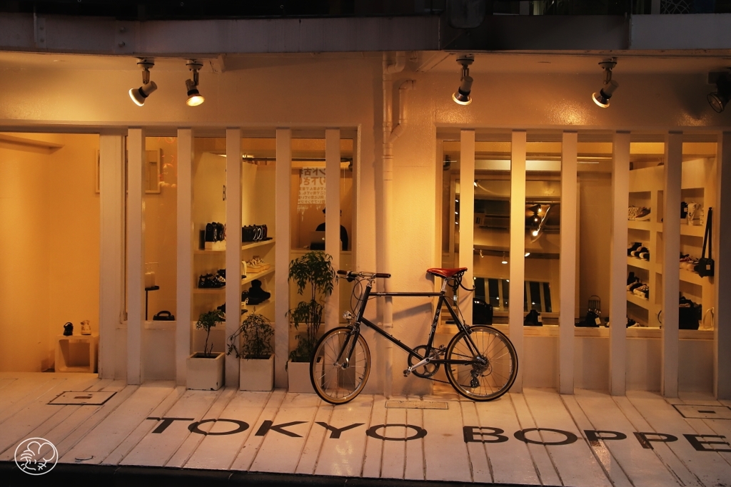 自転車と靴
