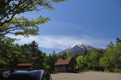 剣丸尾駐車場からの富士山