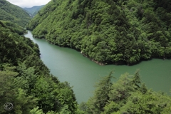 鵬雲崎の梓川　１