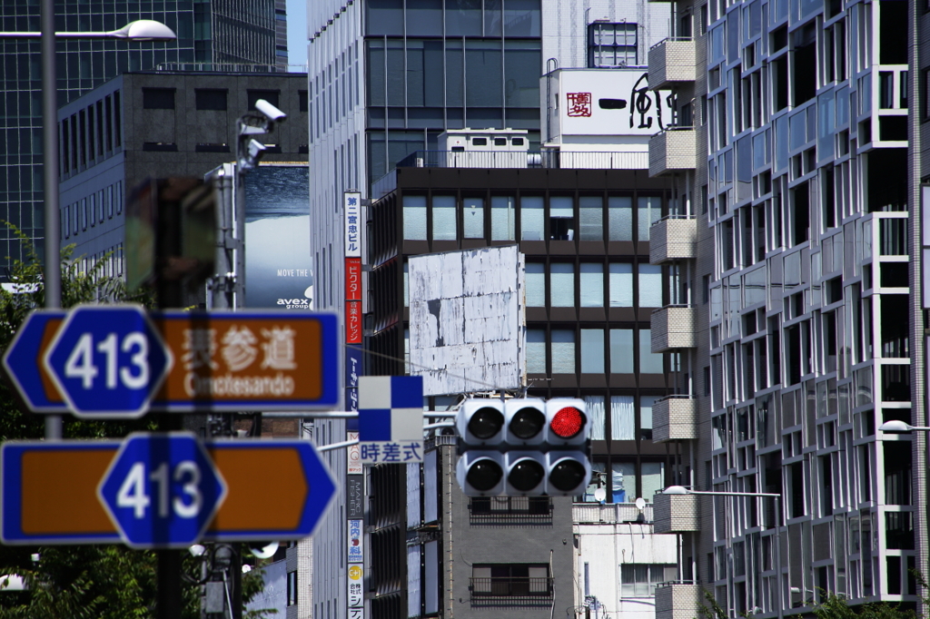 空き看板の風景－３