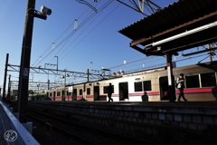 私鉄ホーム