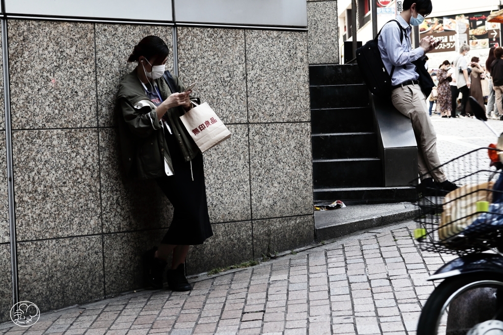 待つ人たち