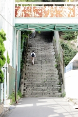 神田猿楽町、男坂　２