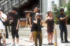 夏の街角　１