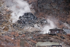 箱根大涌谷　３