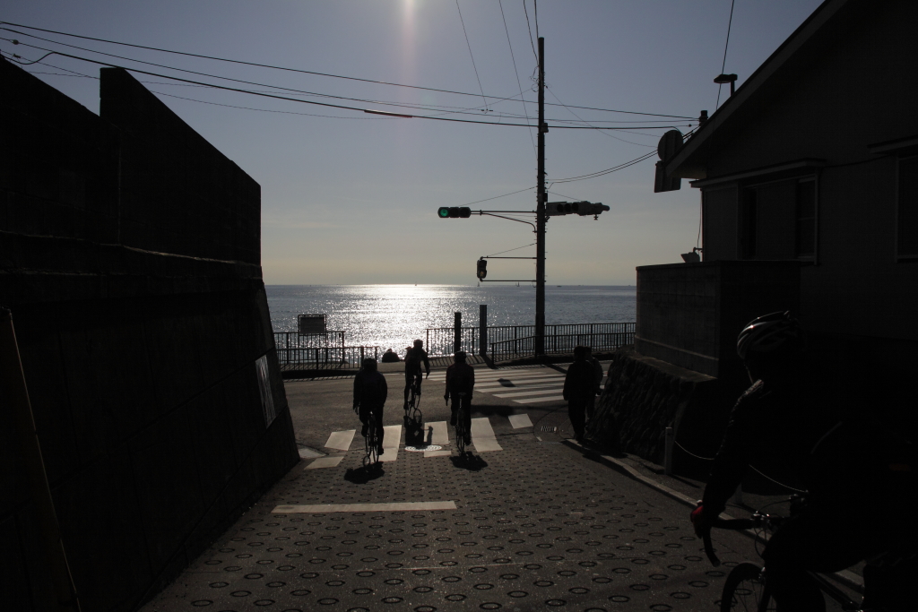 さあ海岸線を走ろう