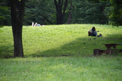 公園の日曜日－１