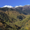 山稜はやくも雪化粧