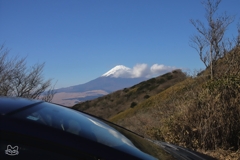 箱根スカイラインの富士山