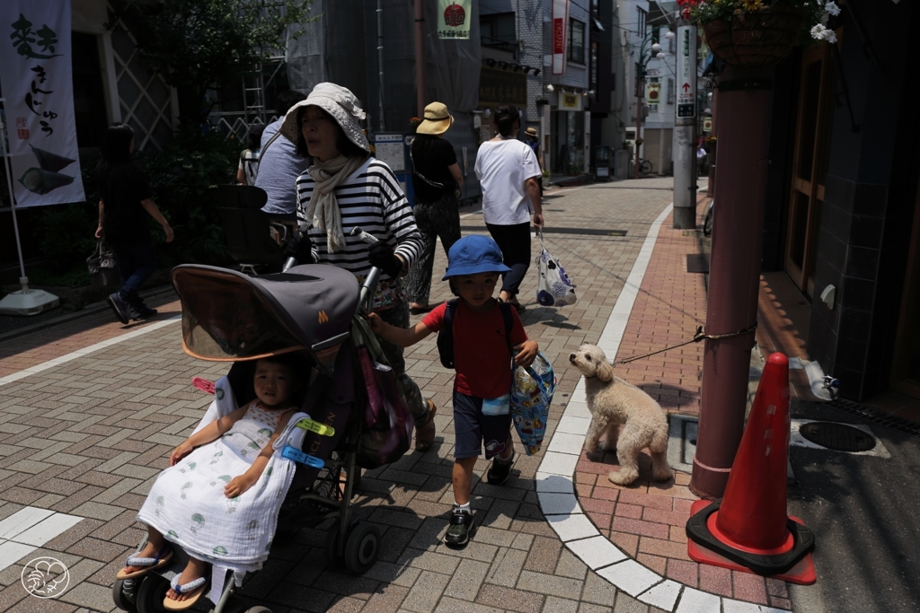 暑い日のお出かけは