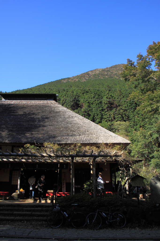箱根の茶店