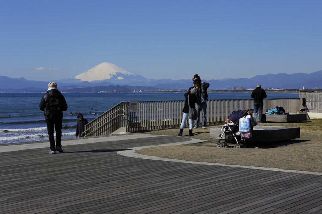 週末は海岸で－５