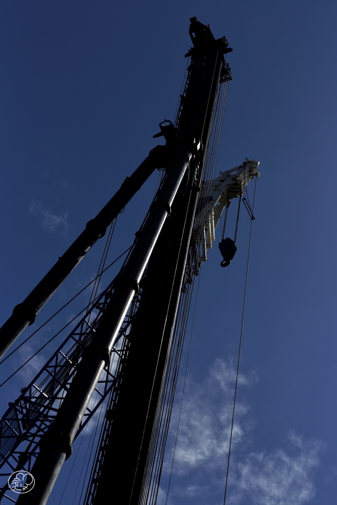 見上げる重量感