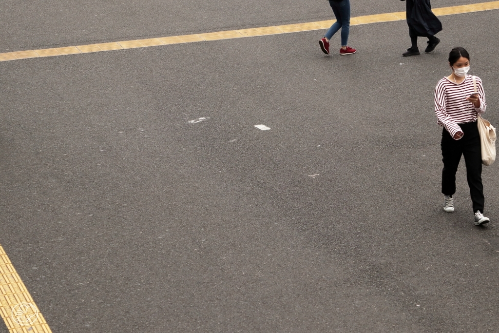 広い歩道