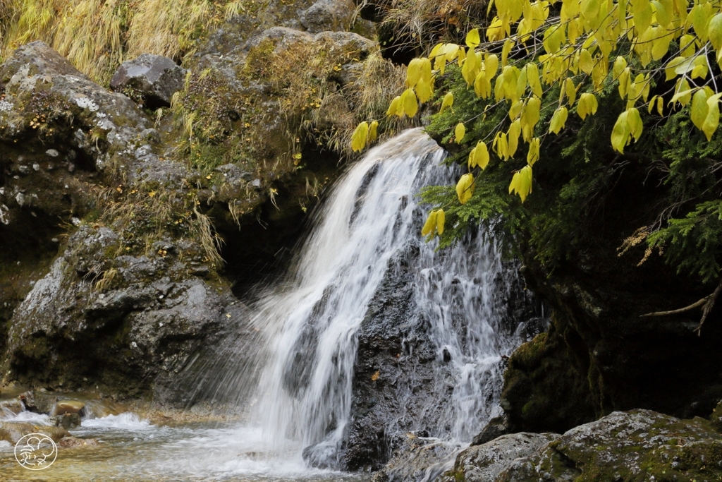 乗鞍岳三本滝　２