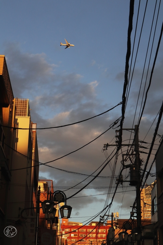 新宿上空