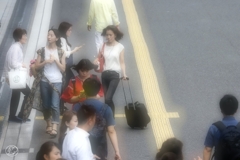 夏の街角　１