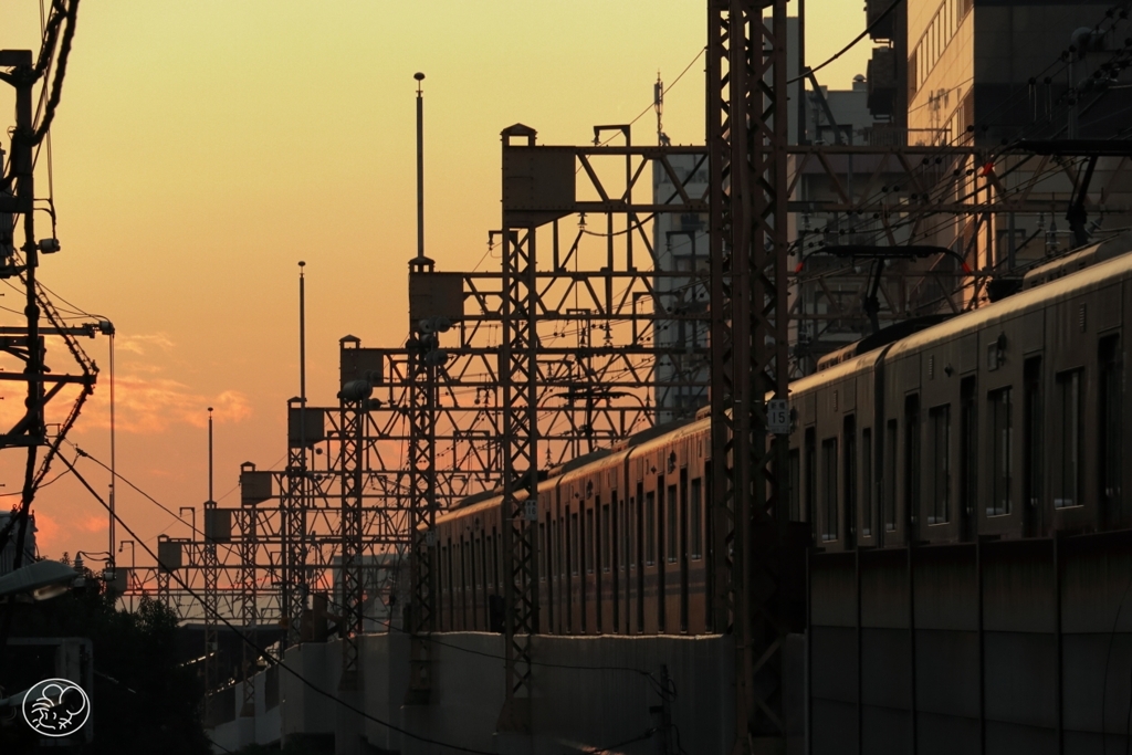 下り電車