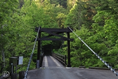 宿の吊り橋