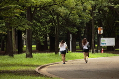夏の公園　１