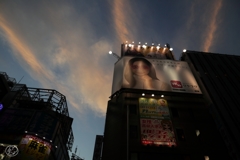 夕雲流れて