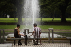 夏の公園　２