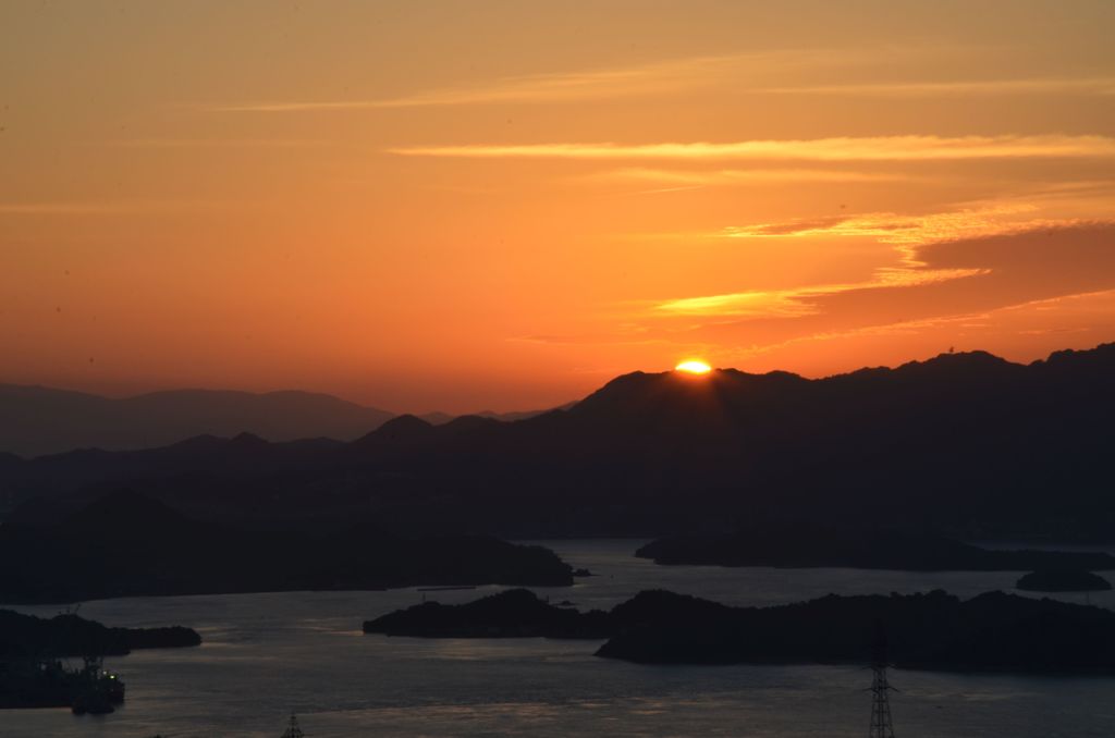 瀬戸の夕日