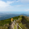 大山山頂から弓ヶ浜