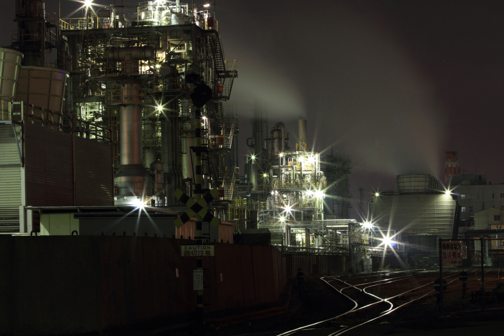 川崎工場夜景
