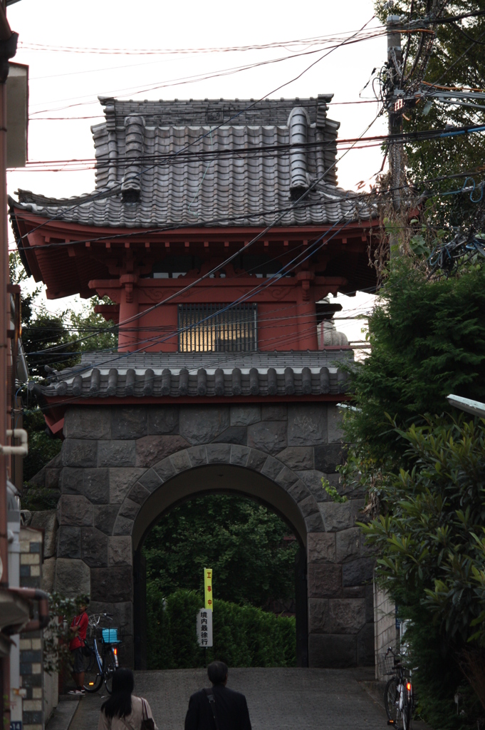 赤羽　普門院の山門