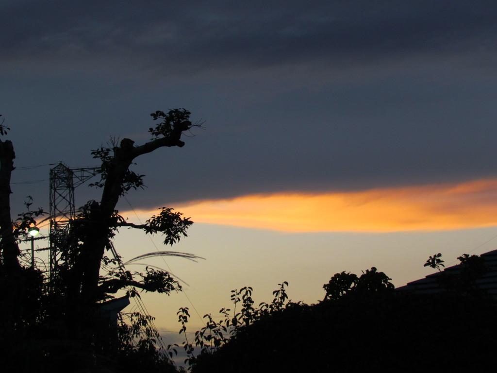 夕焼け雲