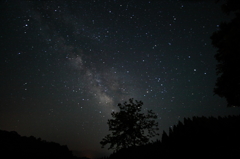 果てしない夜空