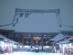 白い浅草寺