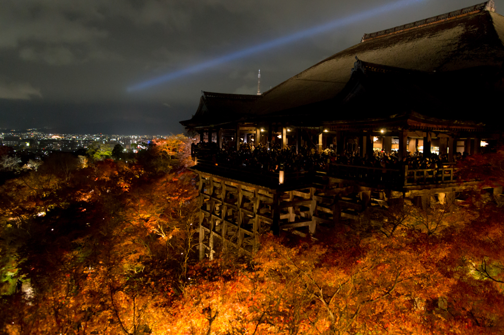 清水寺ライトアップ