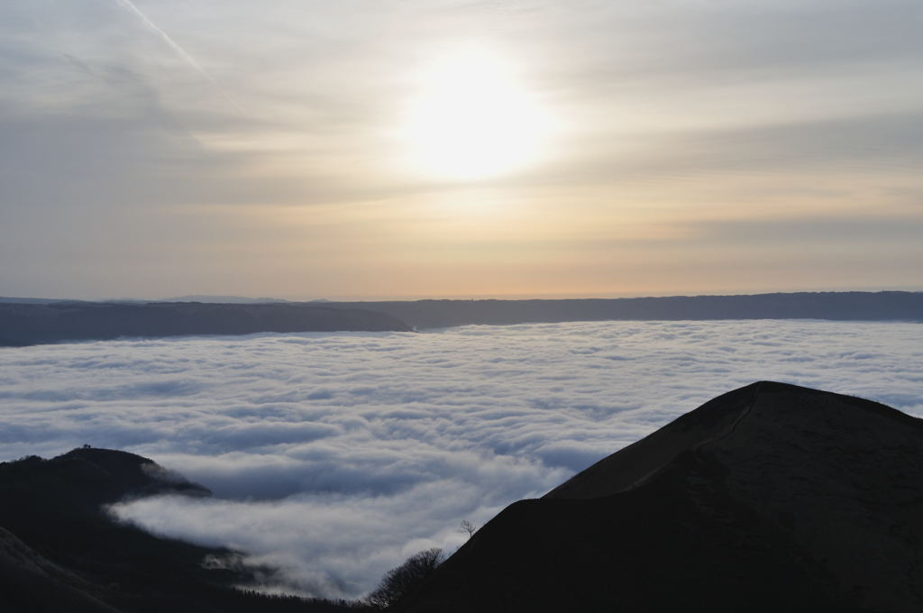 walking on the clouds