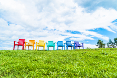 colorful chair