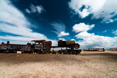 Train graveyard