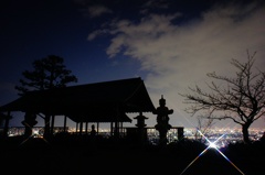 神社からの夜景