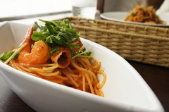 エビ好きのパスタ