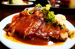 洋食の朝日 ポークチャップ