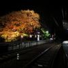 二ノ瀬駅に静寂の時が戻る