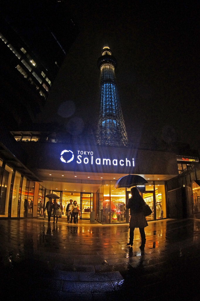 Tokyo　Sky　Tree＆Solamachi　,the　open